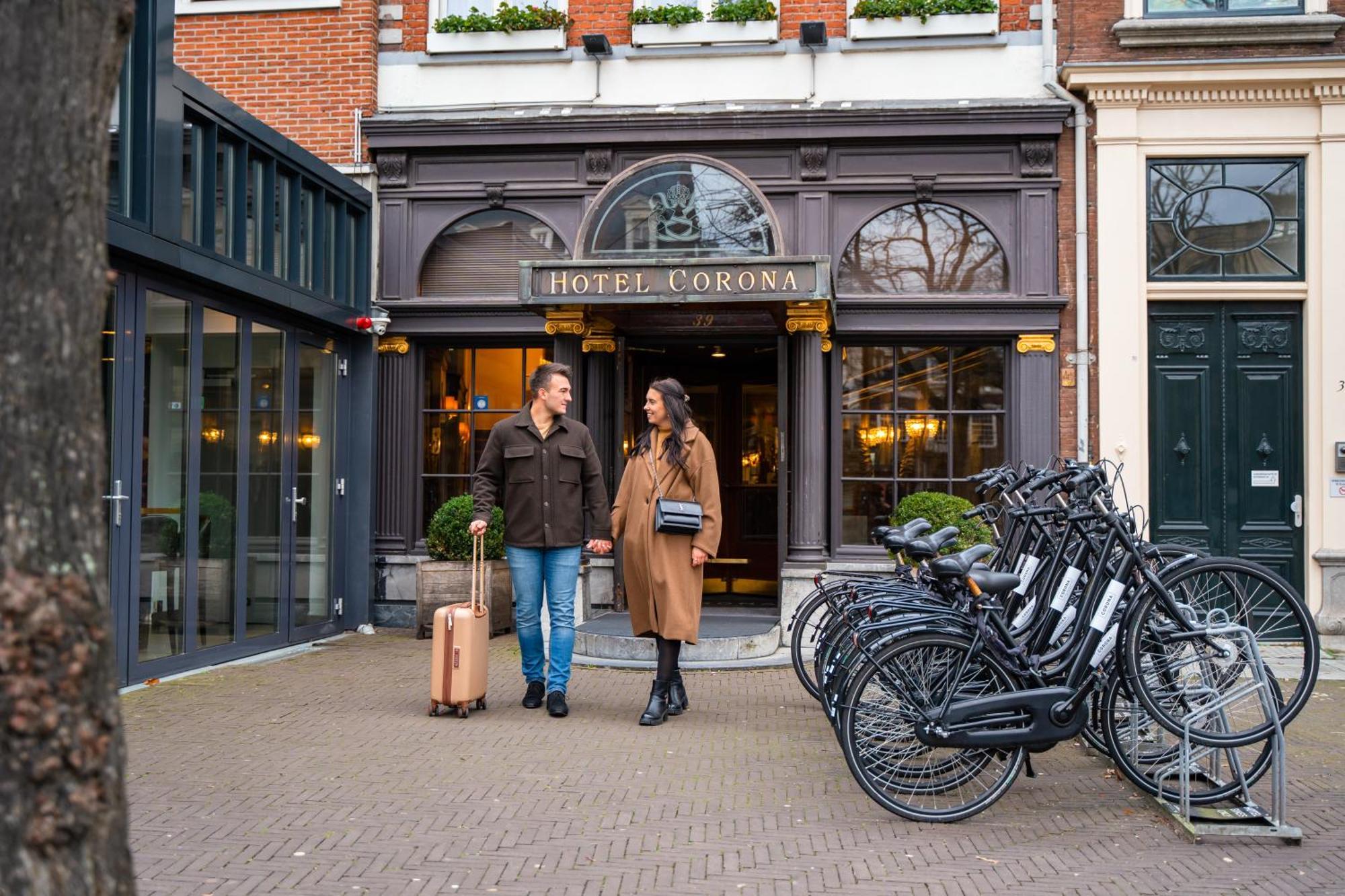 Boutique Hotel Corona Den Haag Bagian luar foto